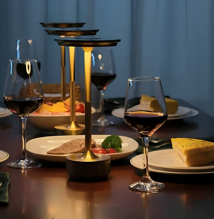 Bordslampa Steal LED - Portabel