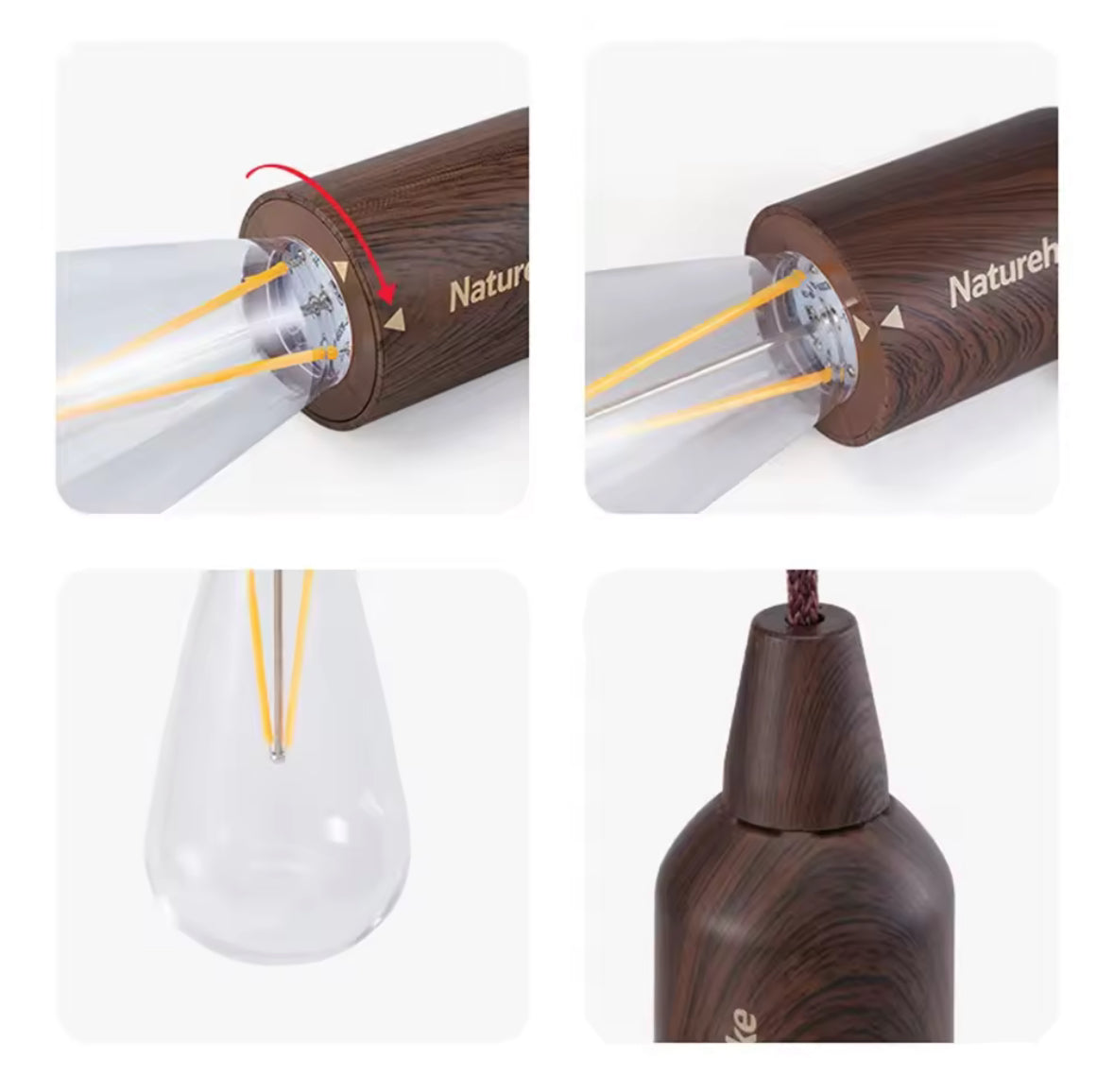 Naturehike LightPro – Kompakt LED-lampa