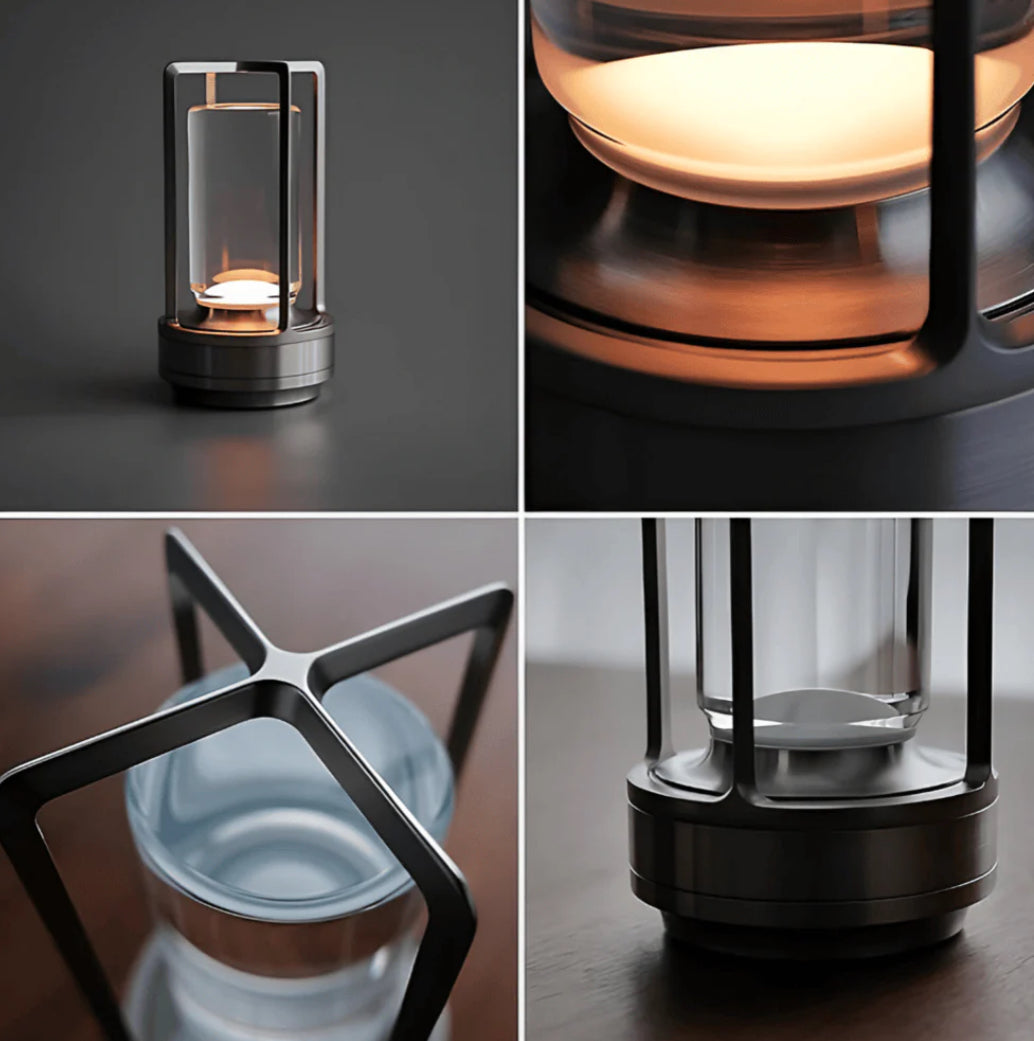 Crystal - Trådlös Bordslampa