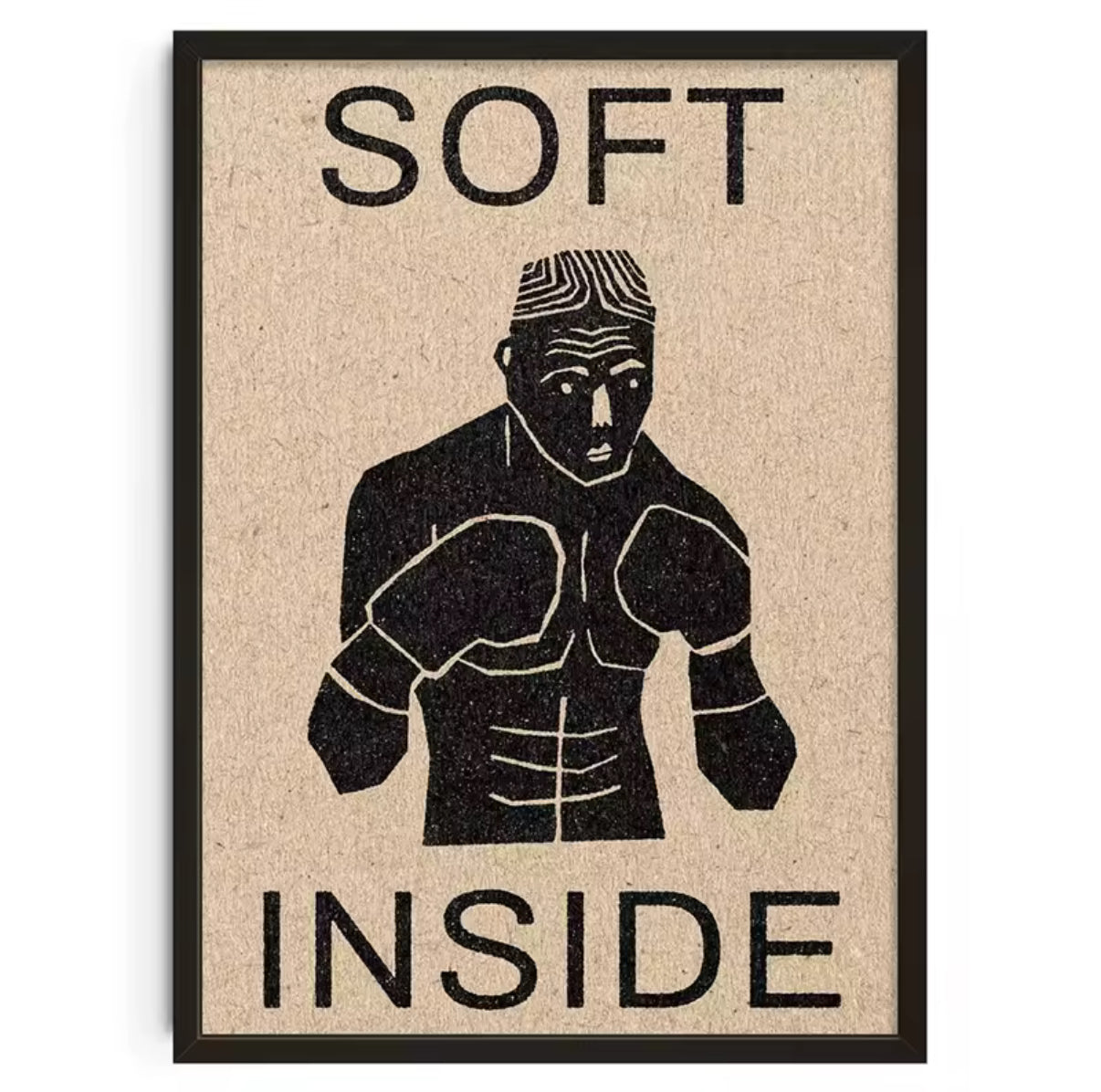 Stark på utsidan, mjuk på insidan