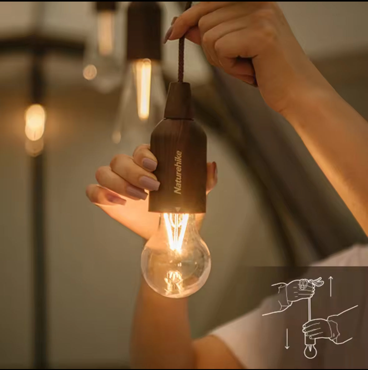 Naturehike LightPro – Kompakt LED-lampa