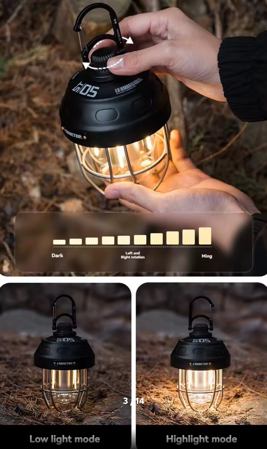 Shine Trip - Campinglampa