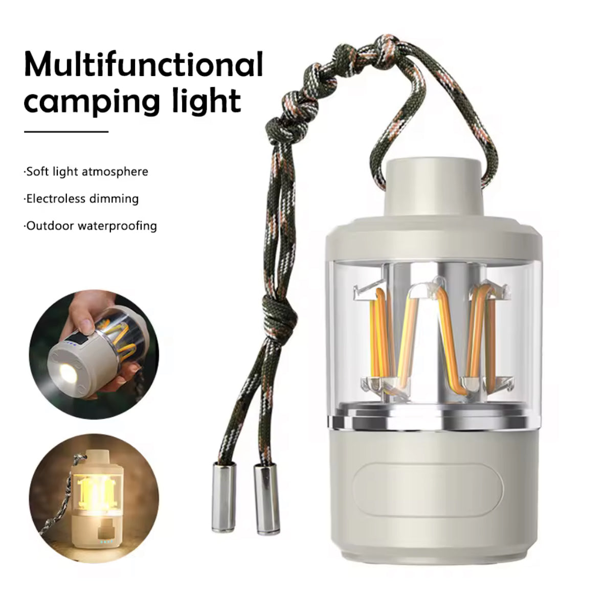 Uppladdningsbar LED-lampa