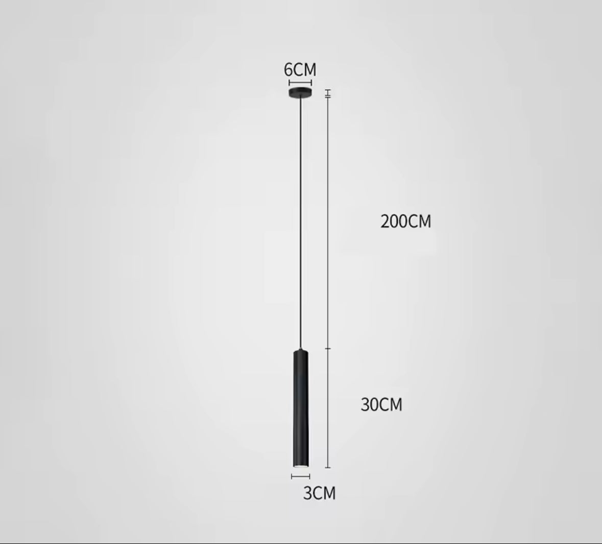 Nordisk LED Pendellampa