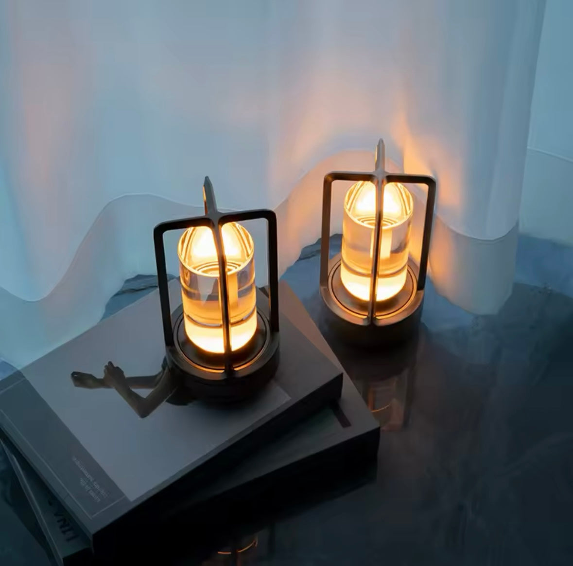 Crystal - Trådlös Bordslampa