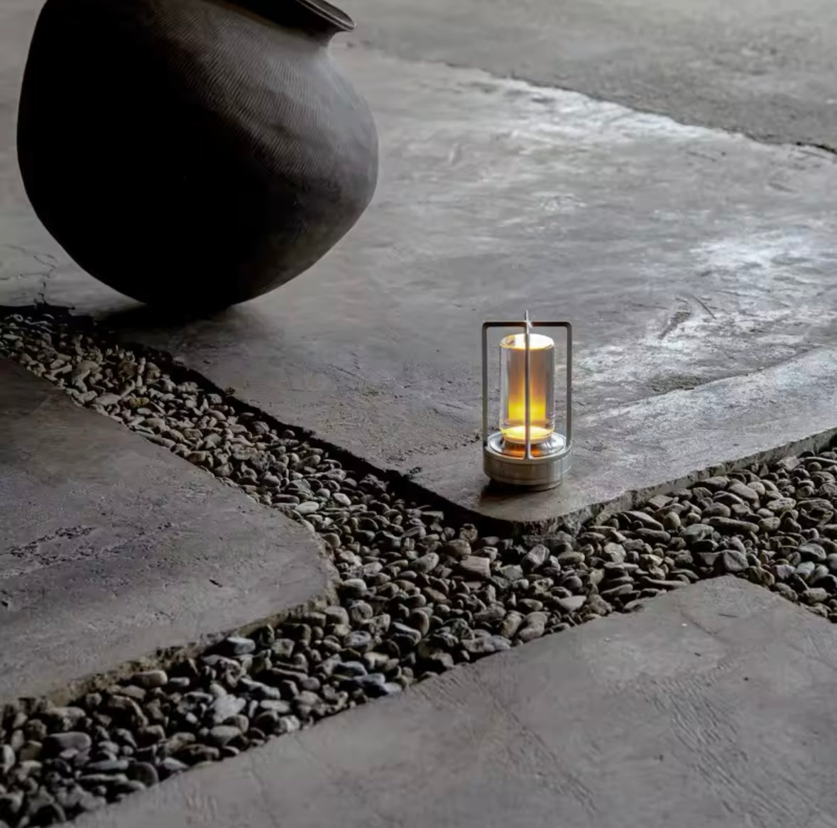 Crystal - Trådlös Bordslampa