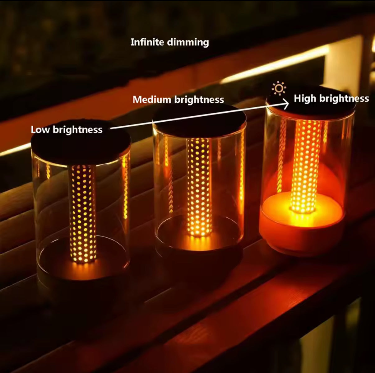 Candlelight Atmosphere LED-lampa