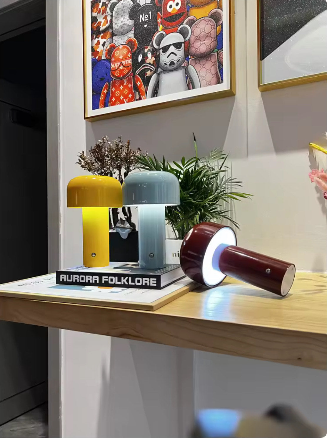 Batteridriven Svamplampa